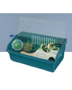 Ferplast CAVIE 80 Deluxe Gabbia per porcellini d'India 76 x 45 x 33.5 cm Grigio Ferplast CAVIE 80 Deluxe Gabbia per porcellini d'India 76 x 45 x 33.5 cm Grigio